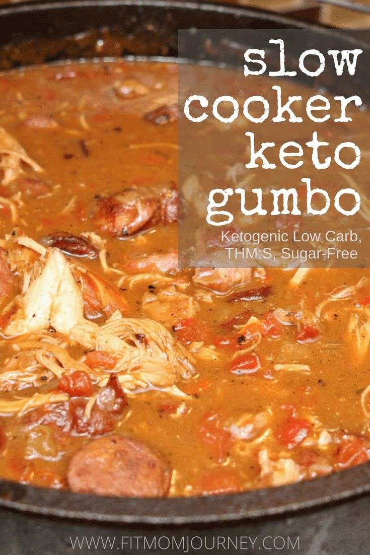 This Slow Cooker Keto Gumbo is not only fast and easy to make, it