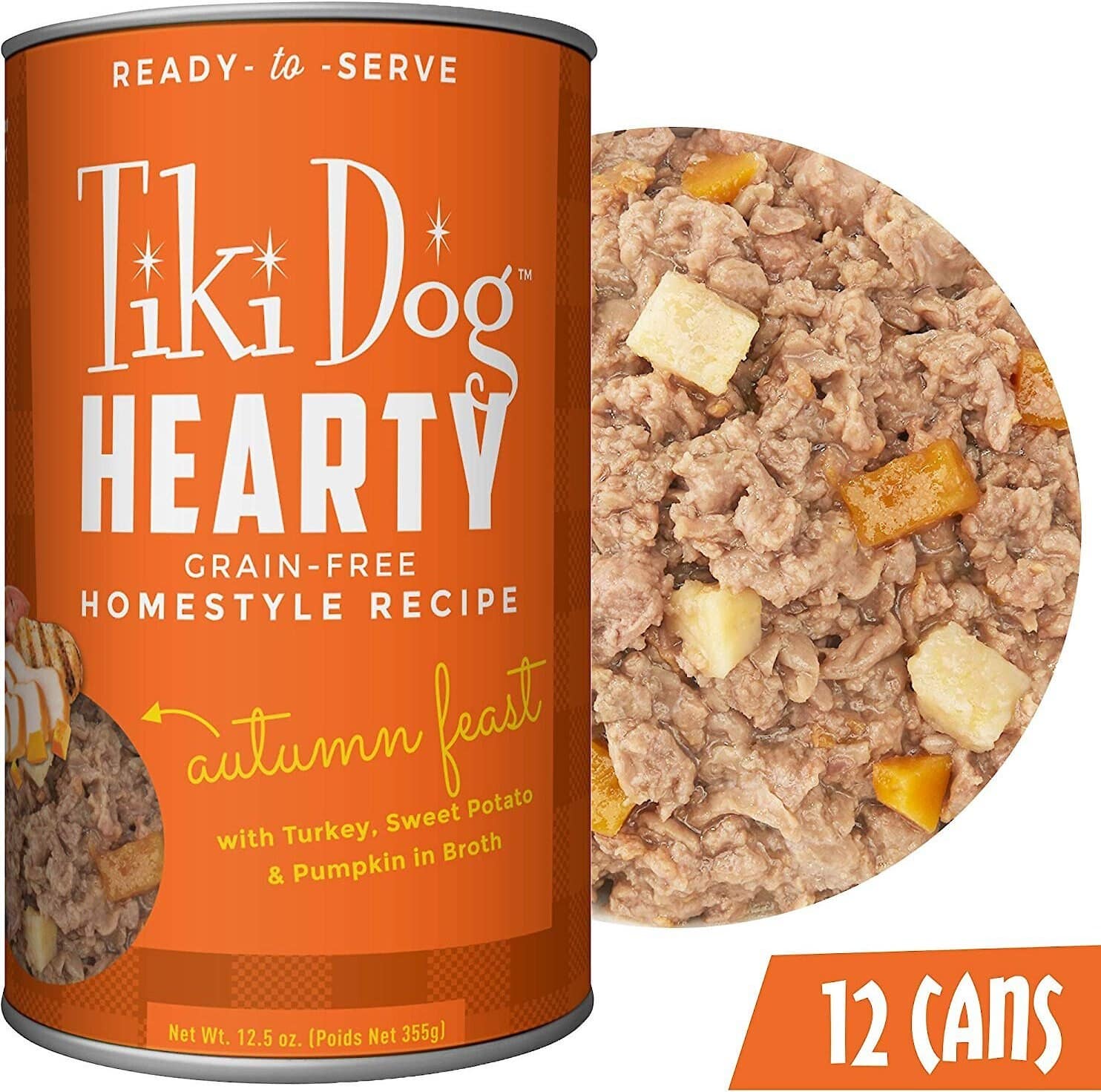 TIKI DOG Hearty Homestyle Recipe with Turkey, Sweet Potato &  Pumpkin in ...