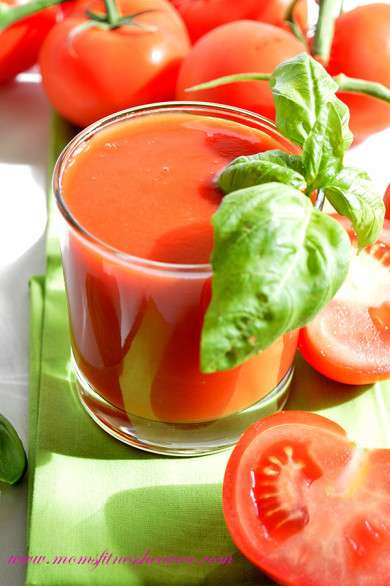 Tomato Basil Flat Belly Juice  Moms