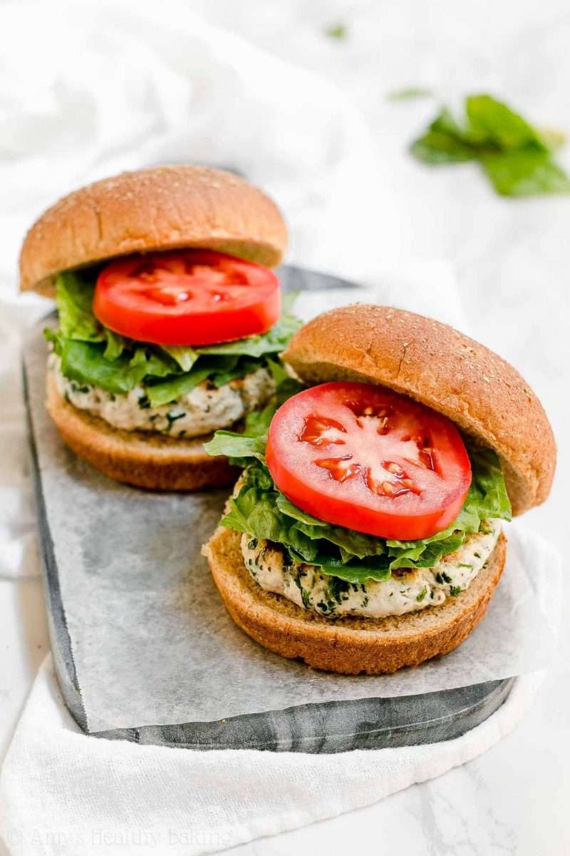 ULTIMATE Healthiest Gluten Free Turkey Burgers without bread