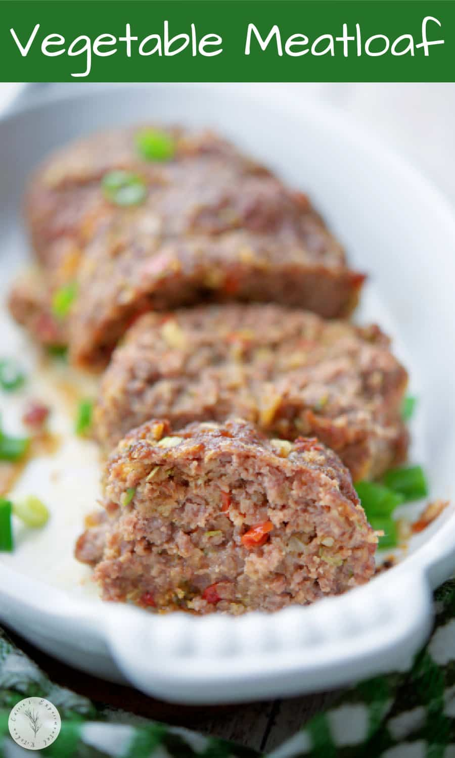 Vegetable Meatloaf made with lean ground beef, Knorr ...